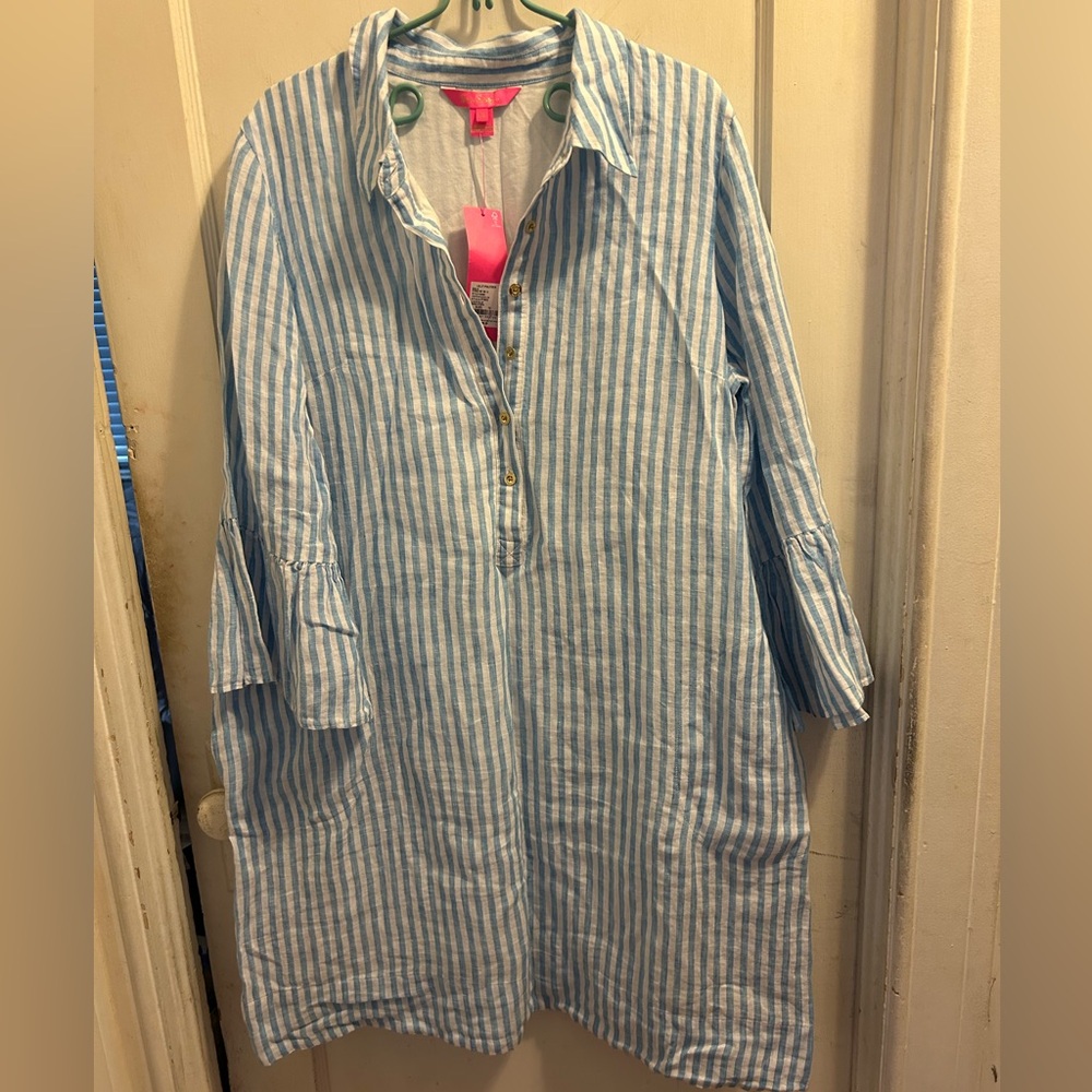 Lilly Pulitzer Blue and White Dress